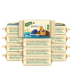 精选特惠 子初洋甘菊婴儿手口湿巾，80抽12包四件装高性价比推荐