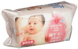 强生婴儿倍柔护肤柔湿巾80片经济装 温和无香，母婴家庭优选